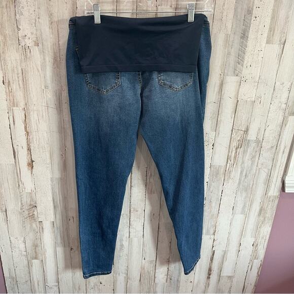 Time And Tru Skinny Maternity Jeans Full Panel - Picture 3 of 4